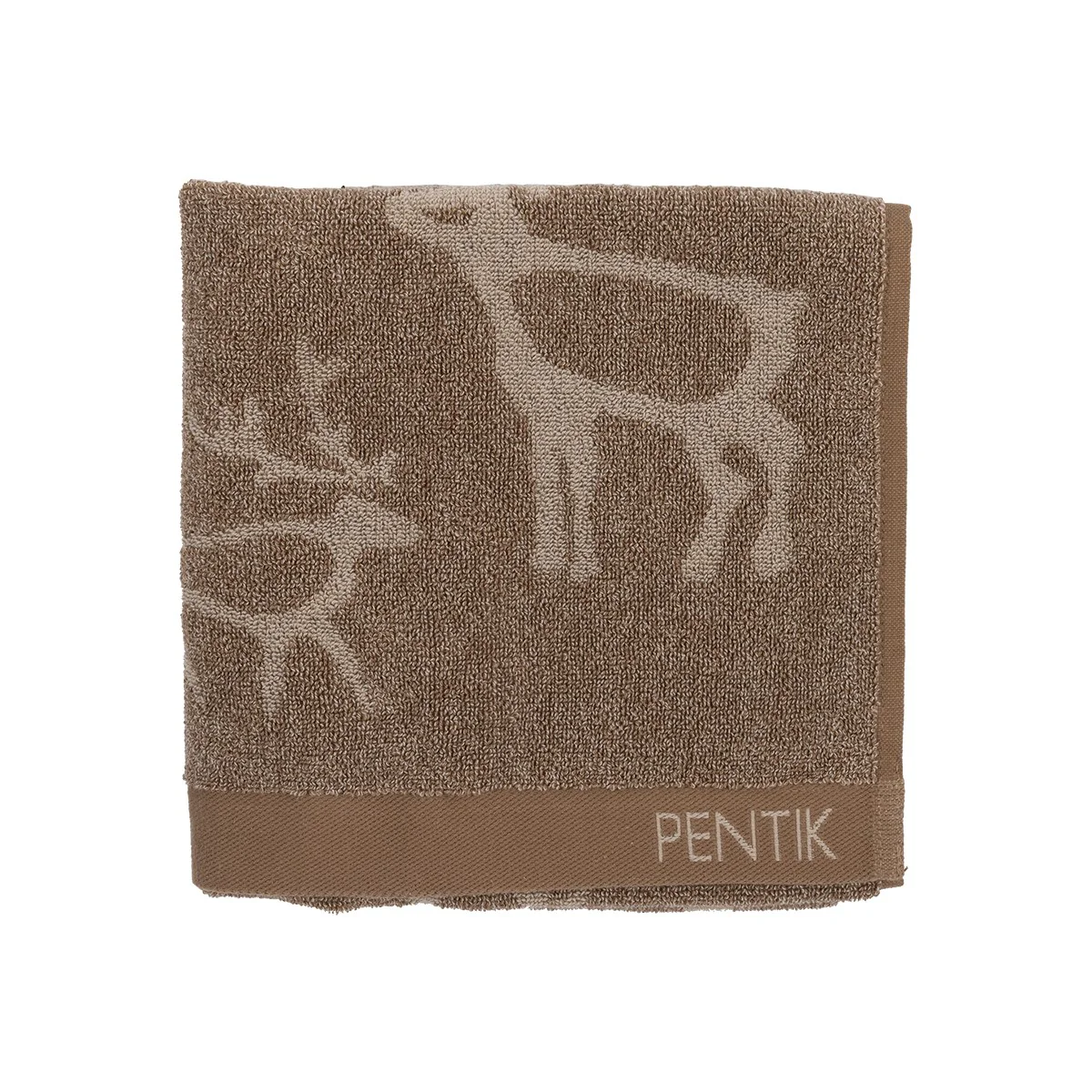 Pentik Saaga Brown Hand Towel - Image 3