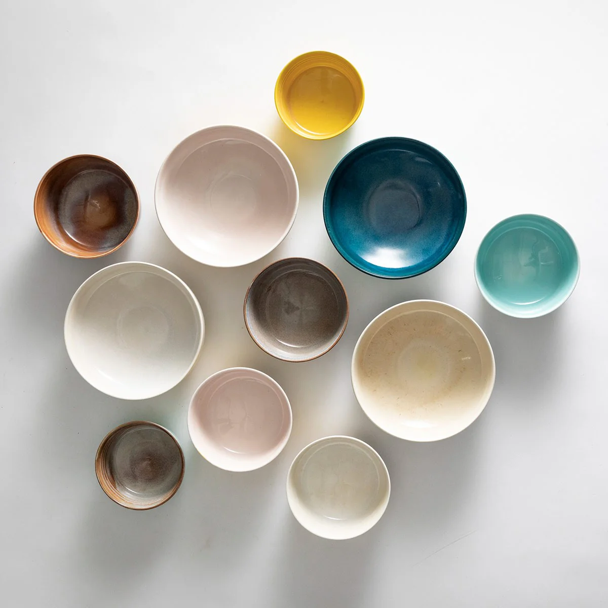 Pentik Tuntu Orange / Light Pink Soup / Ceral Bowl - Image 2