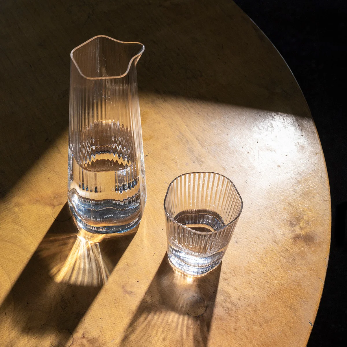 Pentik Vuolle Clear 2pc Stripe Tumbler - Image 3