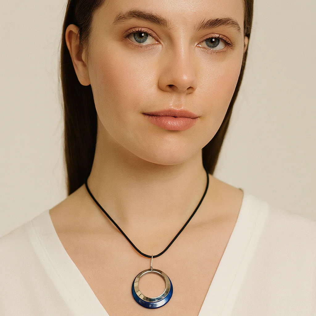 Pohjolan Helmi Duetto Midnight Blue Necklace - Image 3
