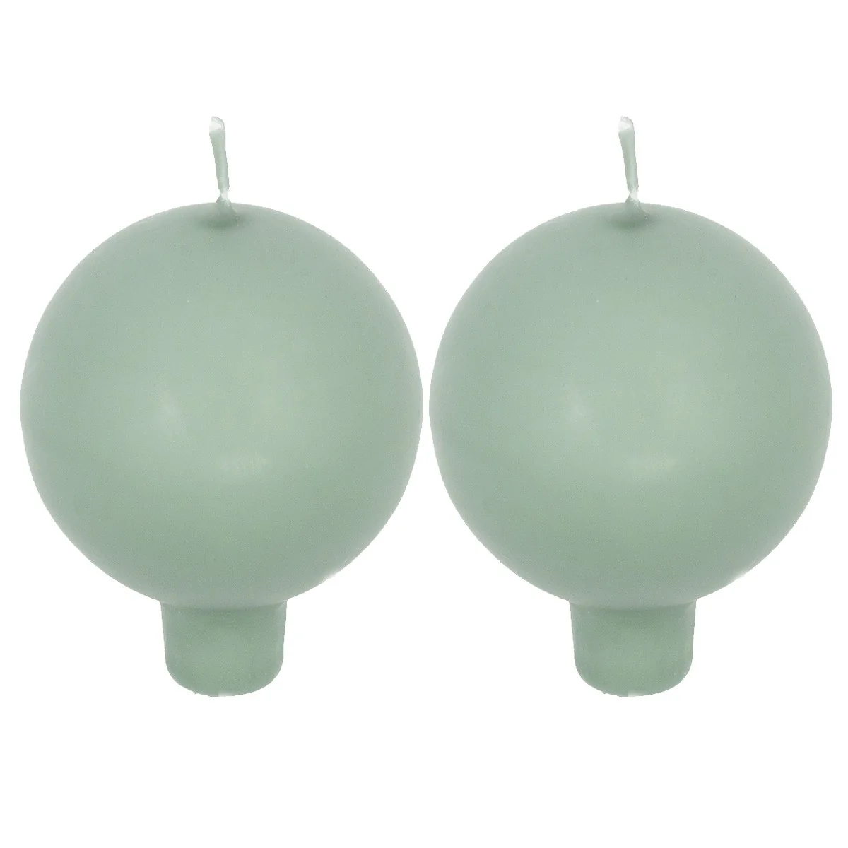 Festivo Jade Ball Candles - Set of 2