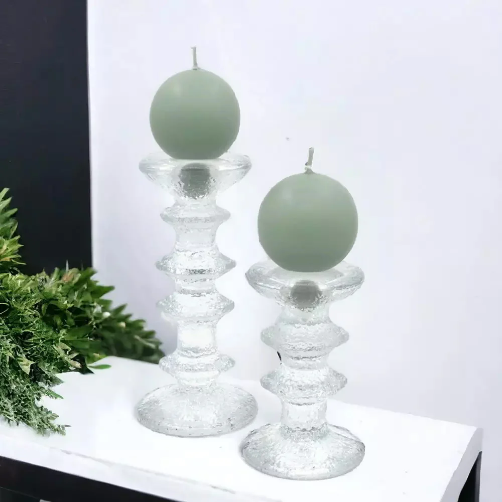 Festivo Jade Ball Candles - Set of 2 - Image 2