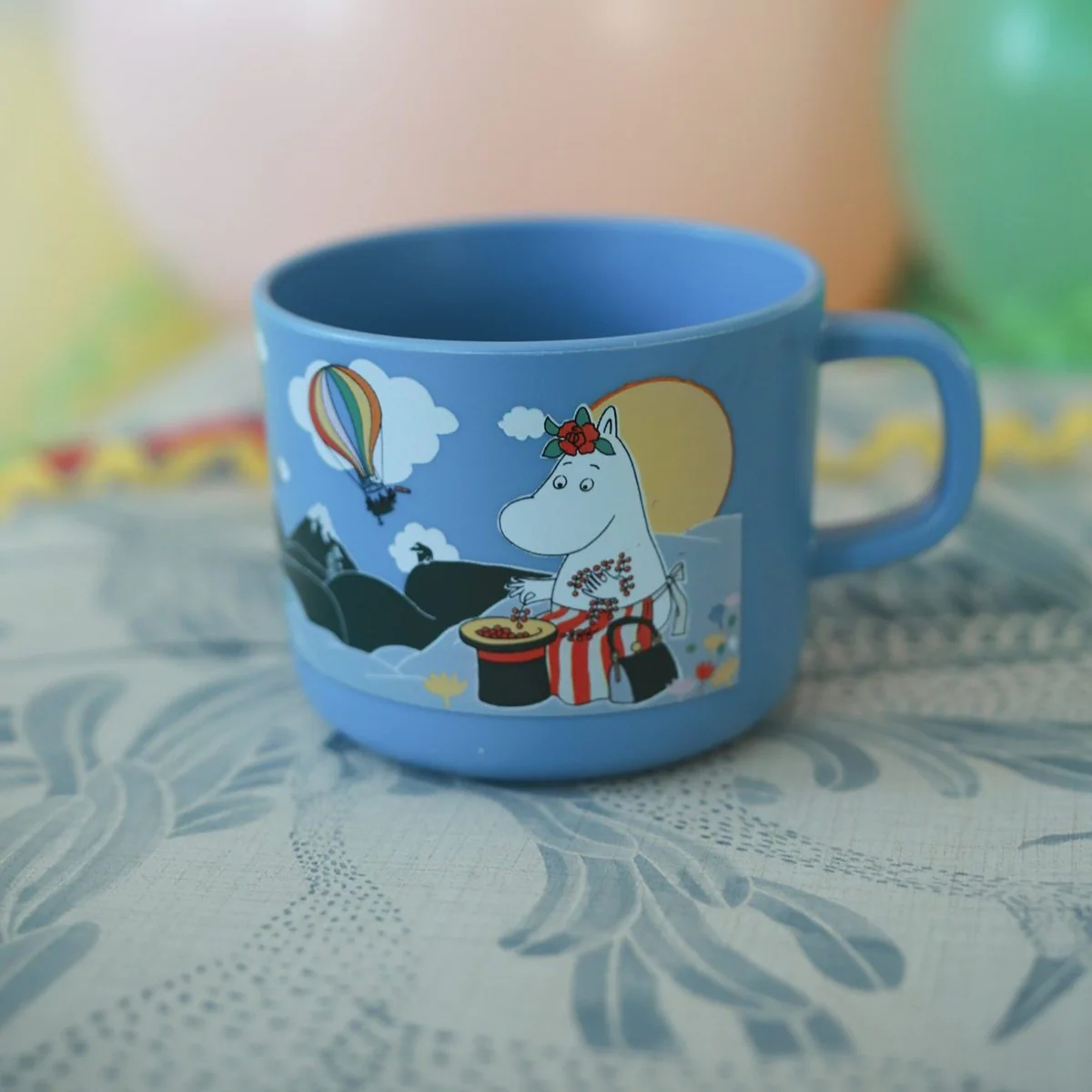 Moomin Festivities Blue / Multi Children's Mug - Image 2