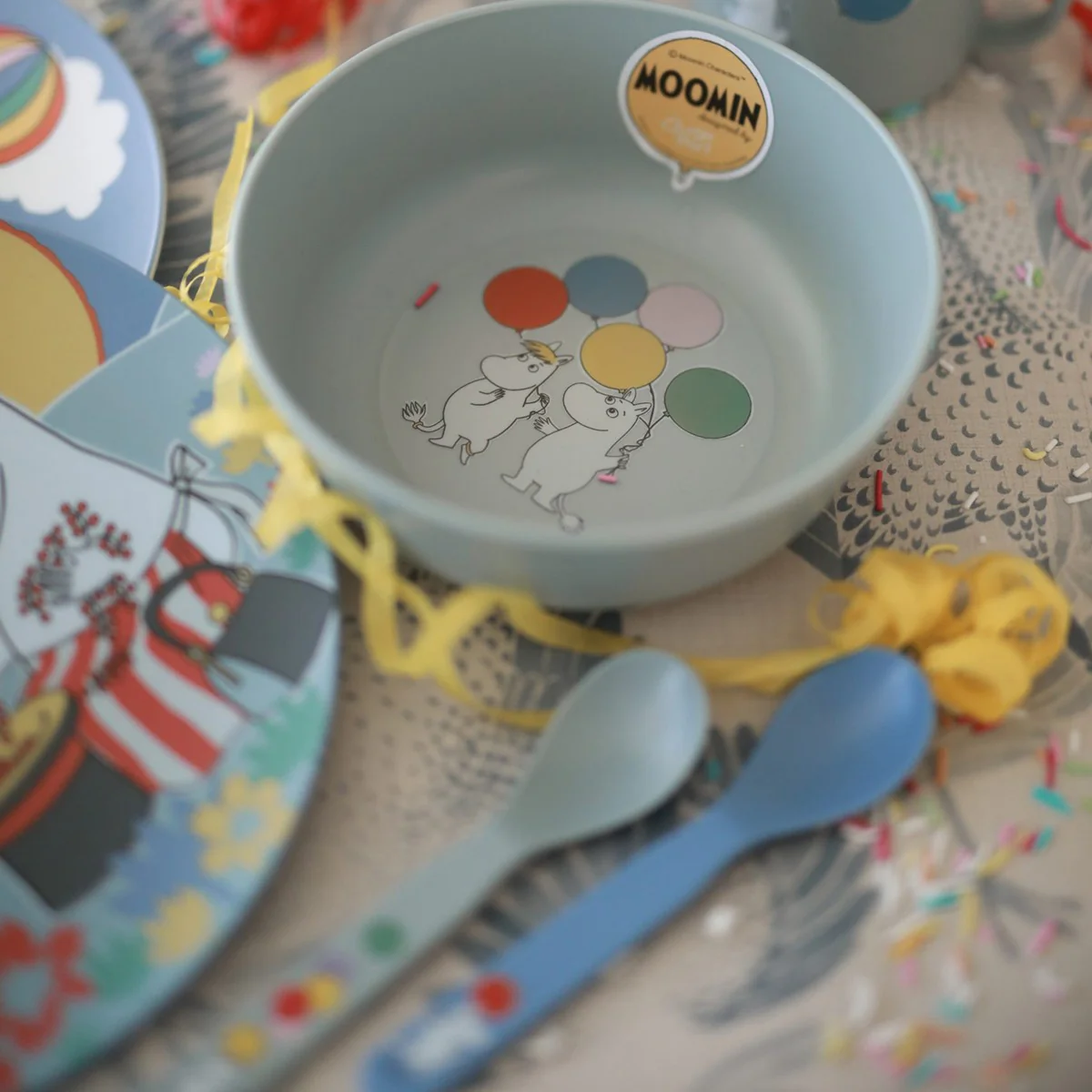Moomin Festivities Grey / Blue Children's Spoons - Set of 2 - Image 3