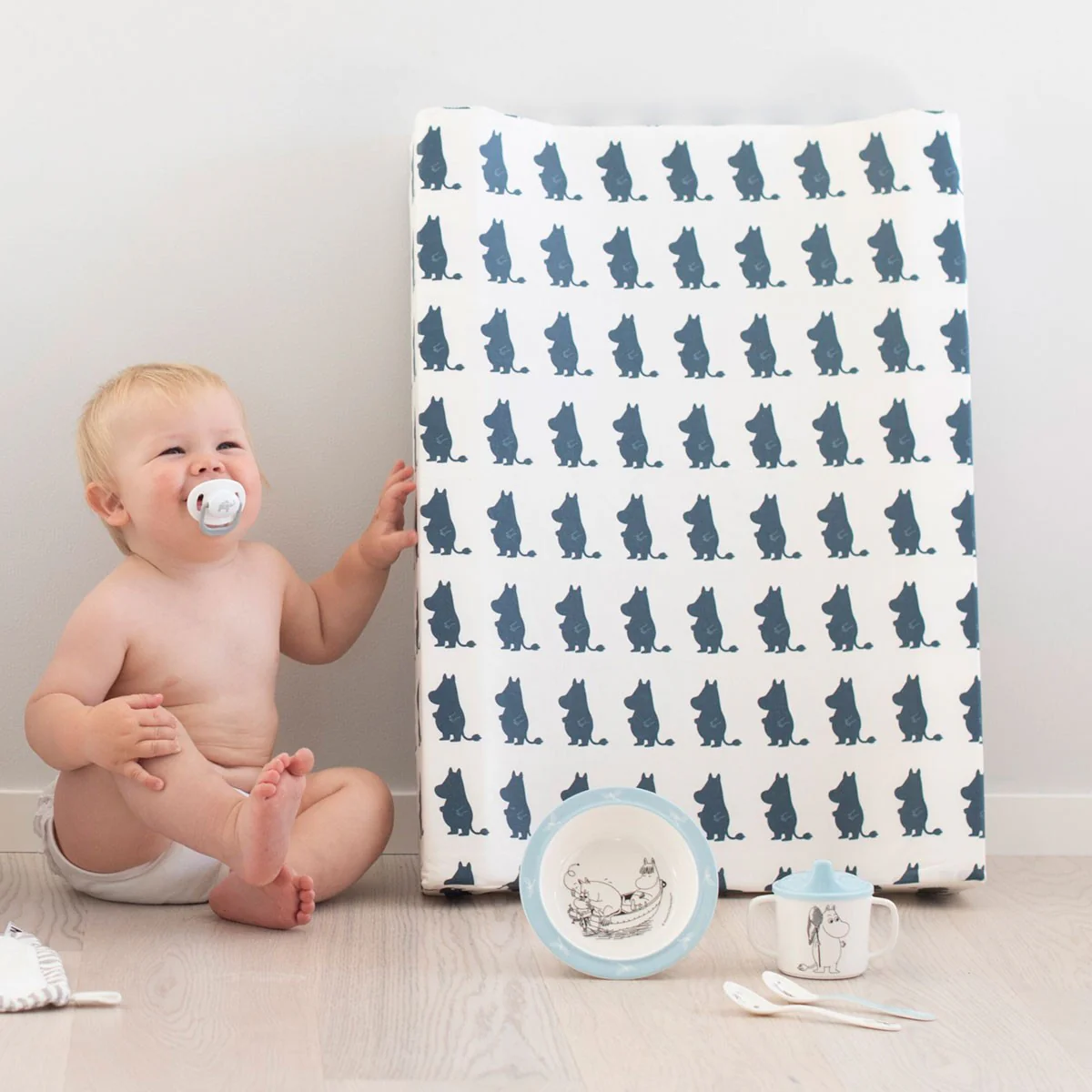 Moomin Turquoise Baby Sippy Cup - Image 3