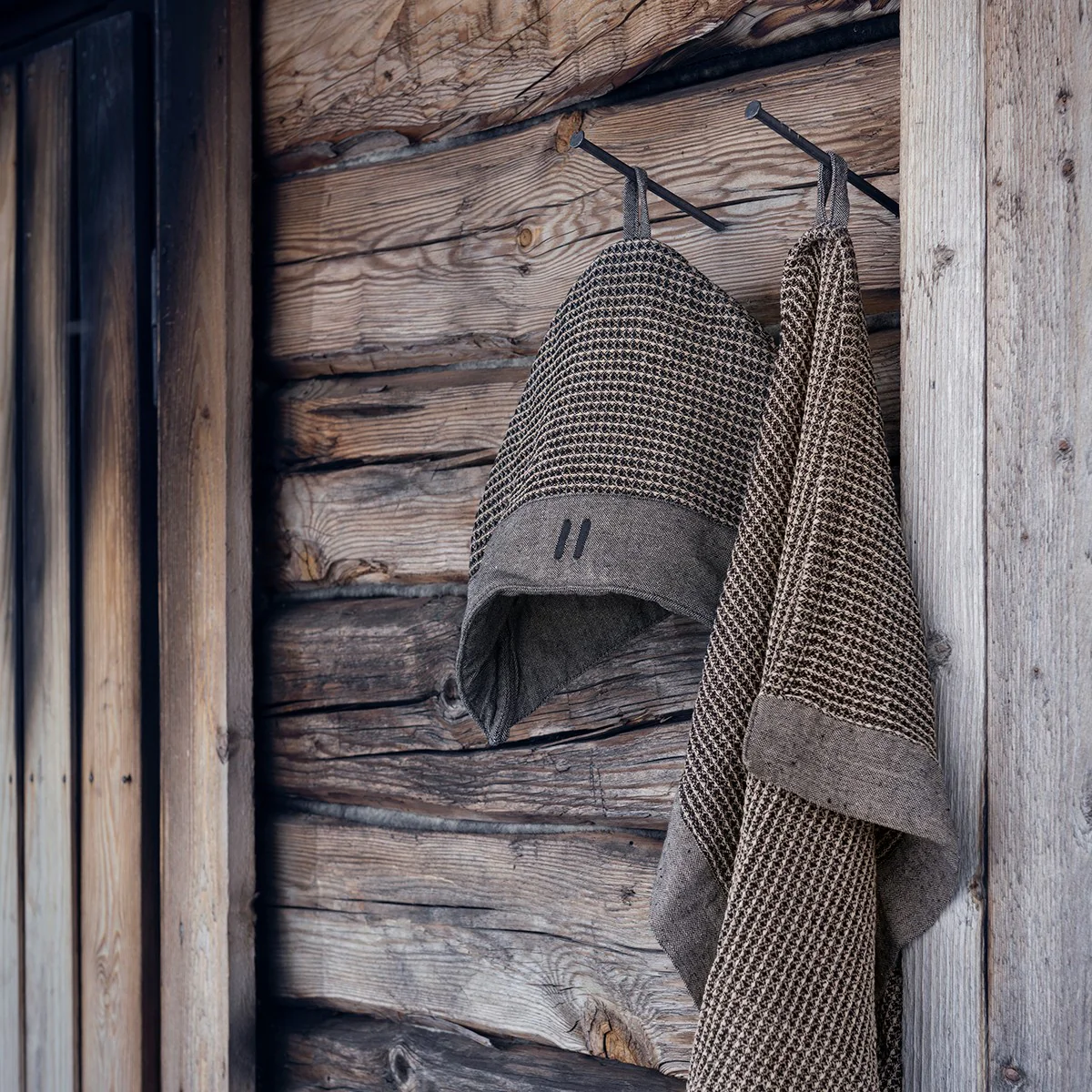 Rento Kenno Brown / Black Sauna Hat - Image 2
