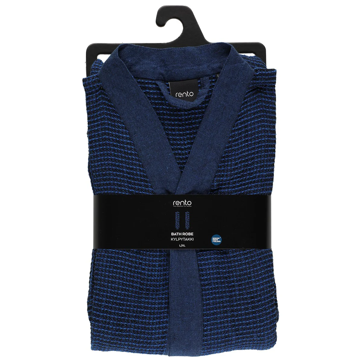 Rento Kenno Blue / Black Bathrobe - Image 4