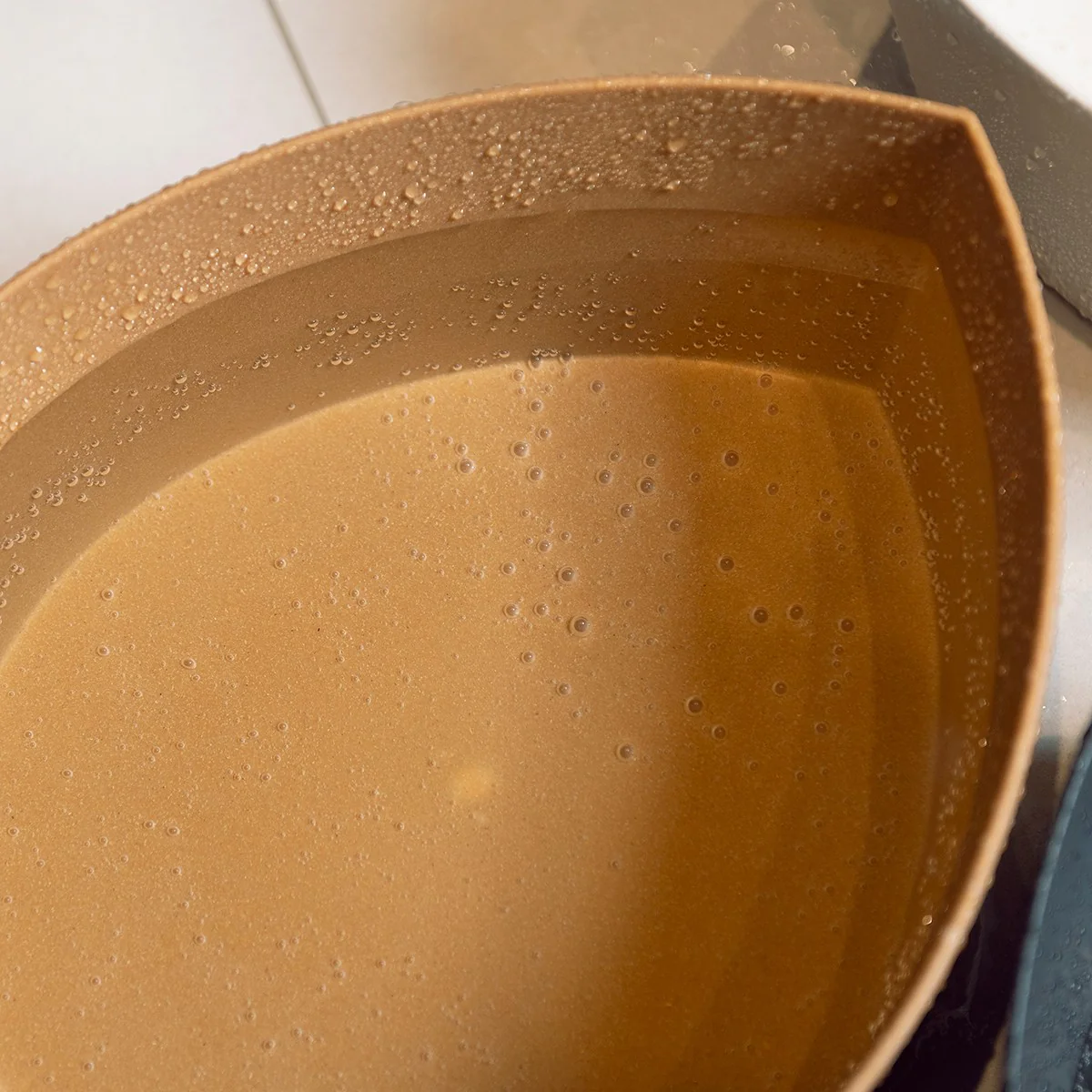 Rento Pisara Natural Speckled Brown Sauna Basin & Ladle Set - Image 5