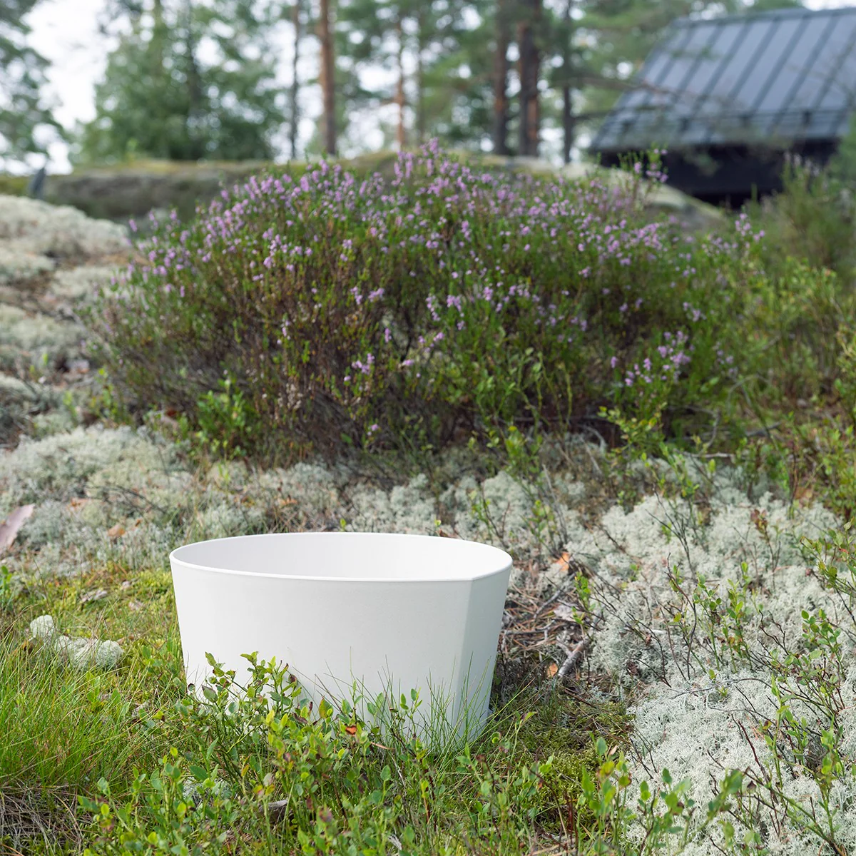 Rento Pisara Speckled Ivory Sauna Basin - Image 3