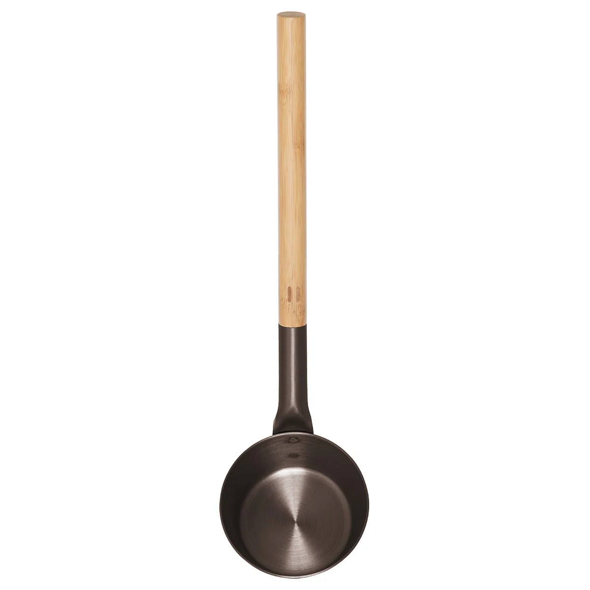 Rento Tar Brown Aluminum & Bamboo Sauna Ladle - Image 4