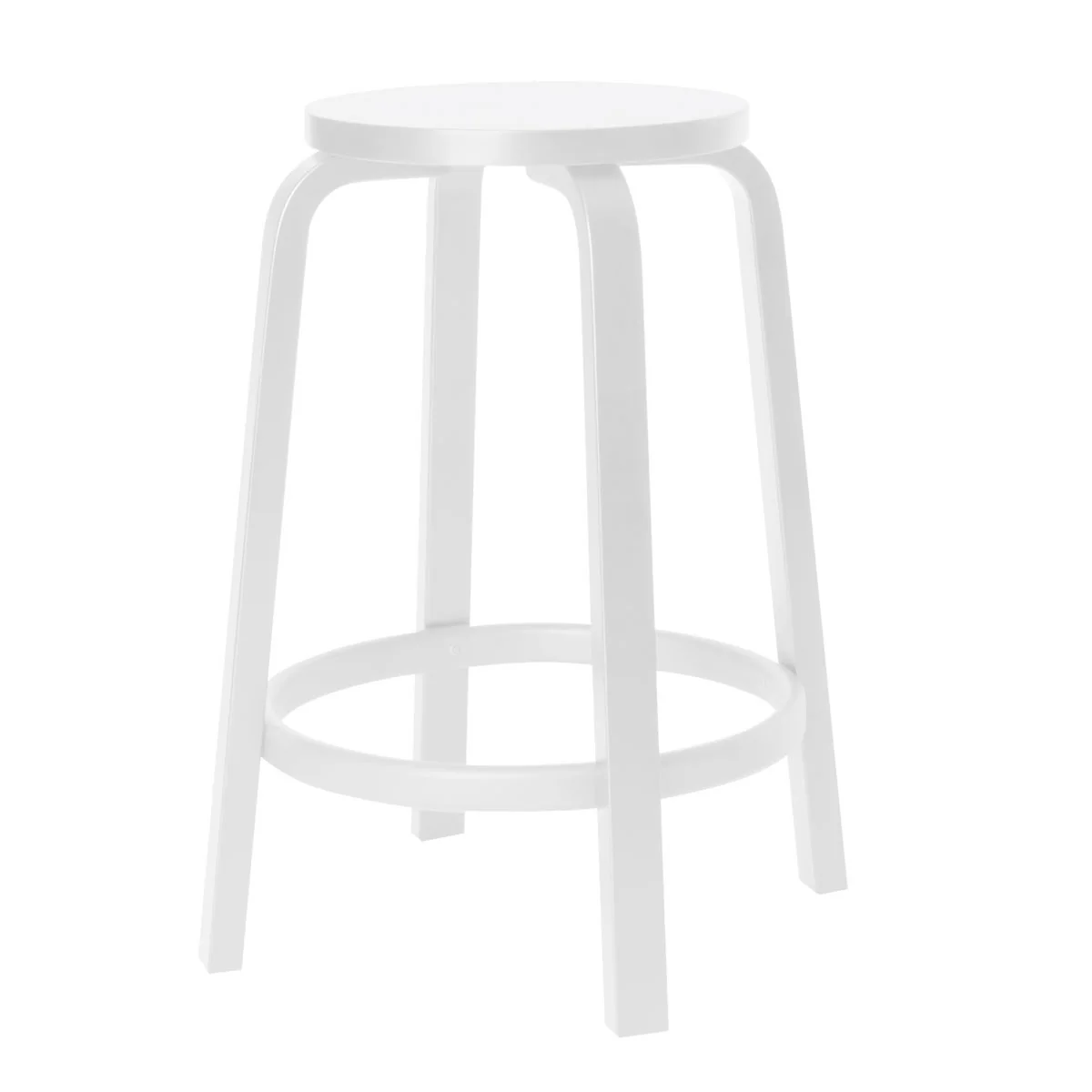 Artek Alvar Aalto Bar Stool 64 - 30" H - Image 7