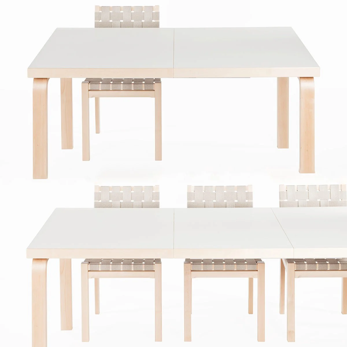Artek Alvar Aalto 97 Extension Table - Image 2