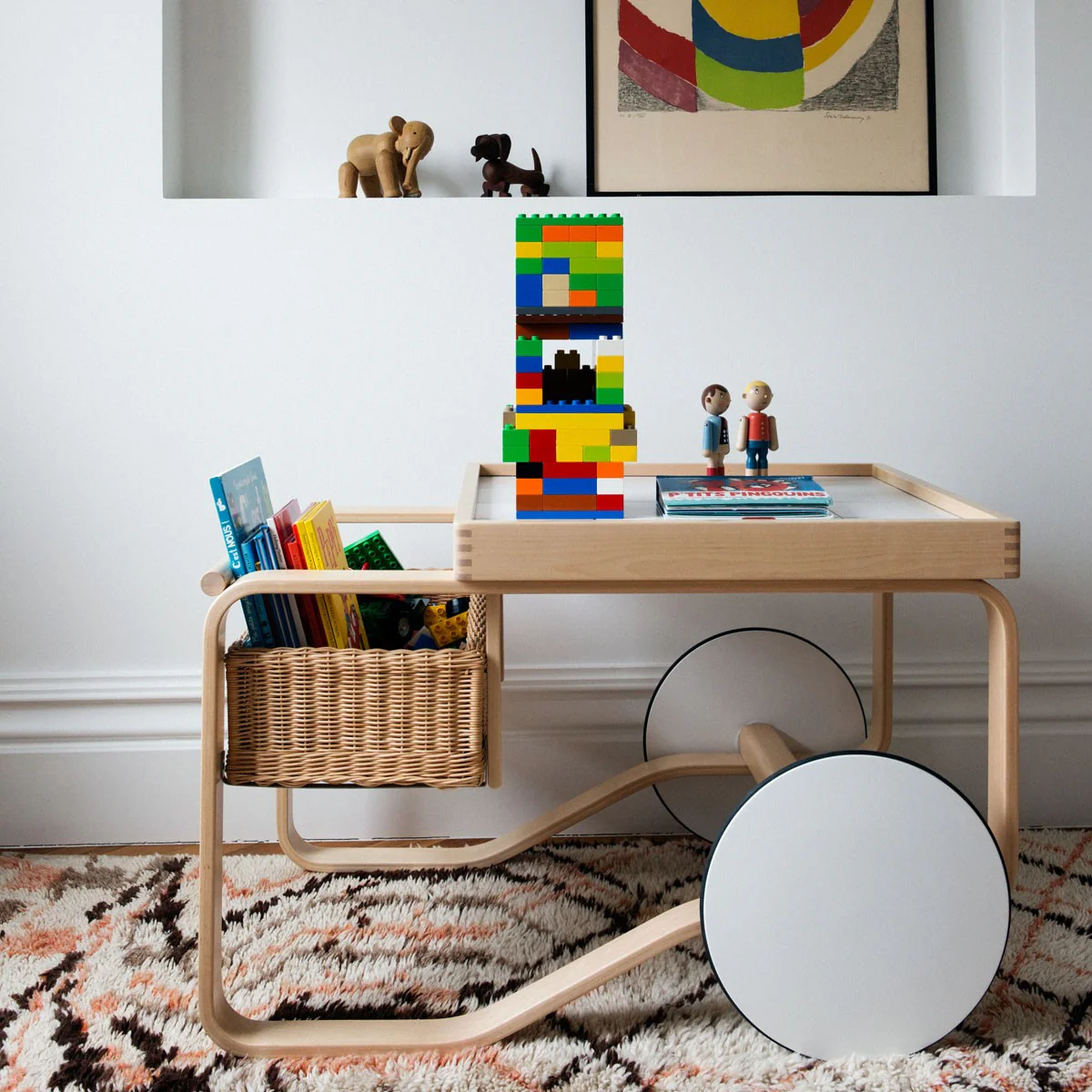 Artek Alvar Aalto 900 - Tea Cart - Image 2