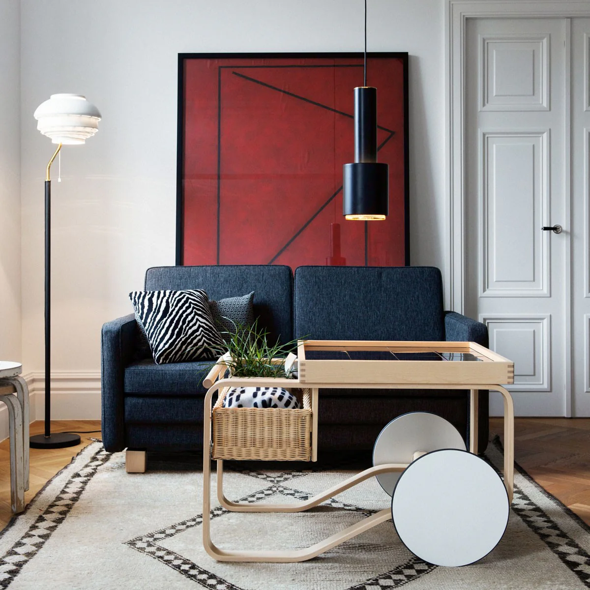 Artek Alvar Aalto 900 - Tea Cart - Image 6