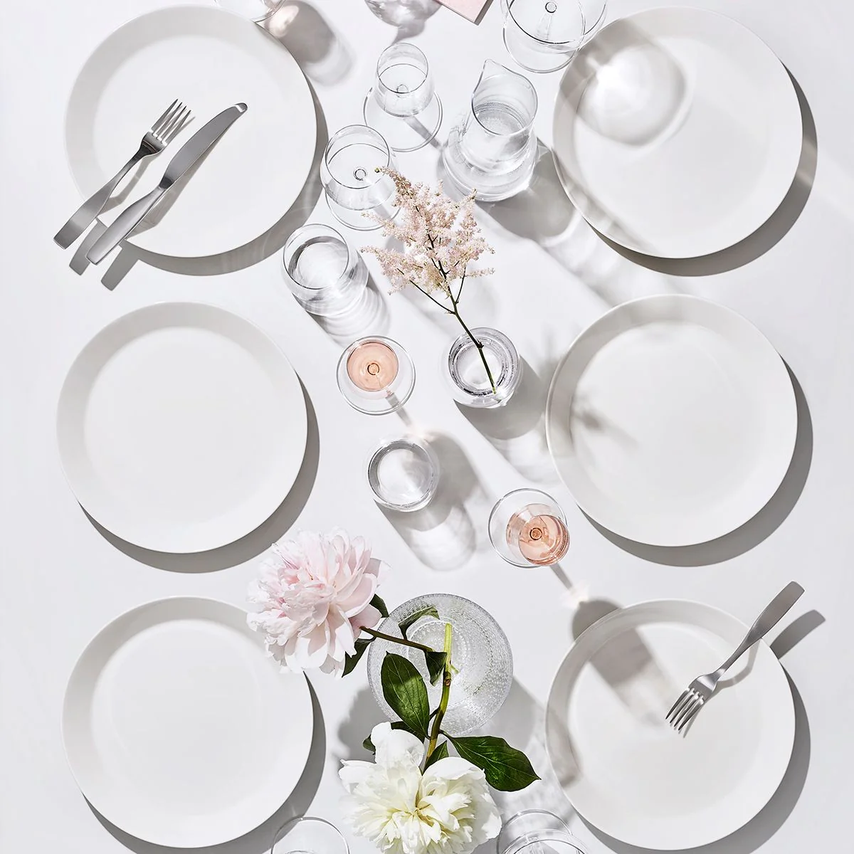 iittala Teema 5-Piece White Dinnerware Set - Image 5