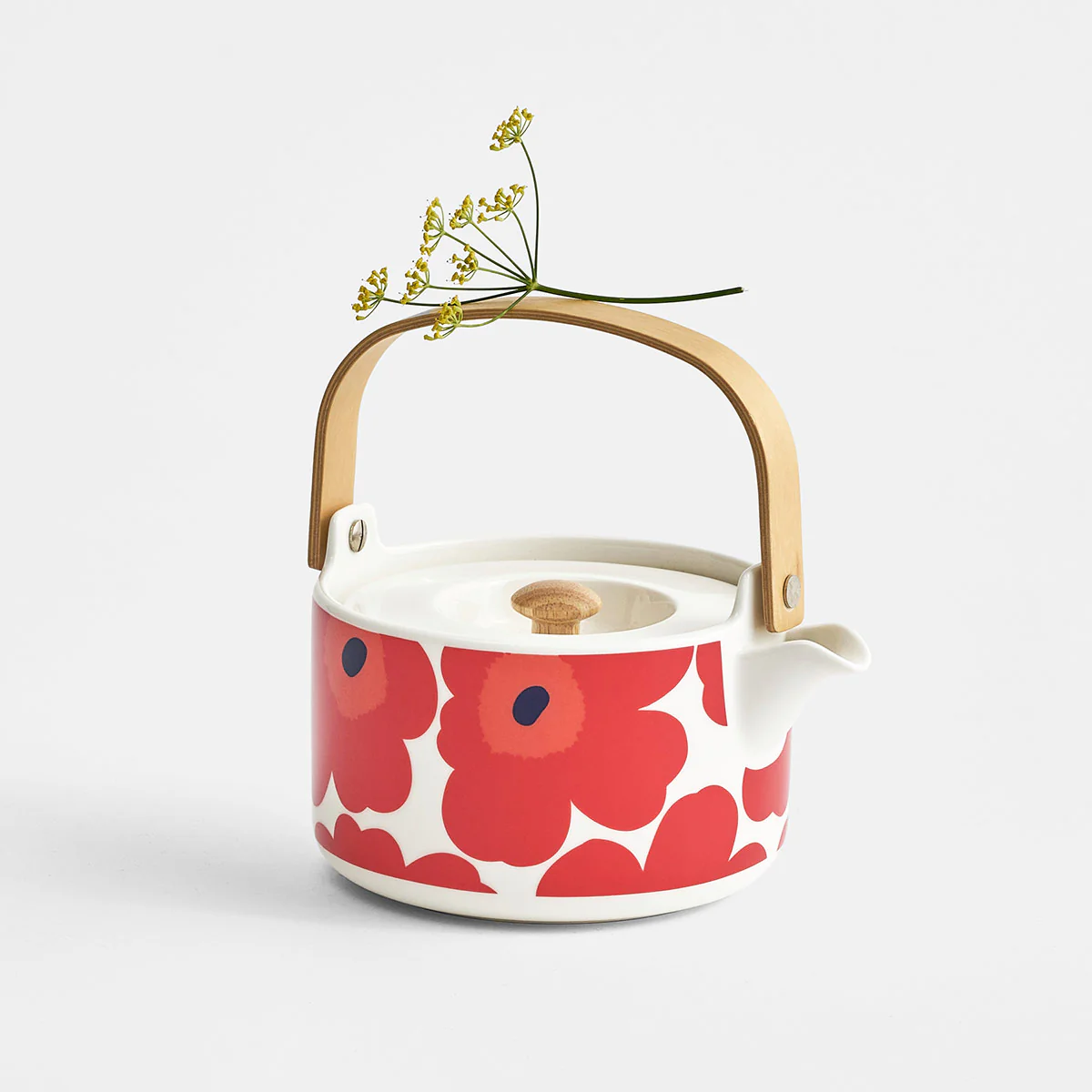 Marimekko Unikko Red Teapot - Image 4