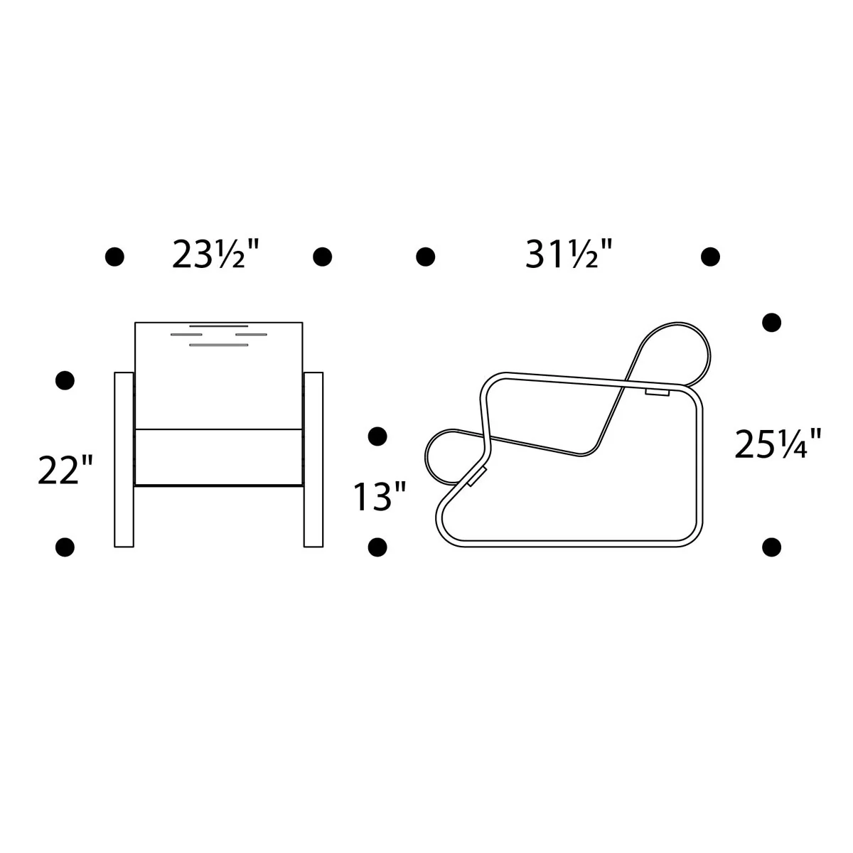 Artek Alvar Aalto 41 - Paimio Scroll Chair - Image 4